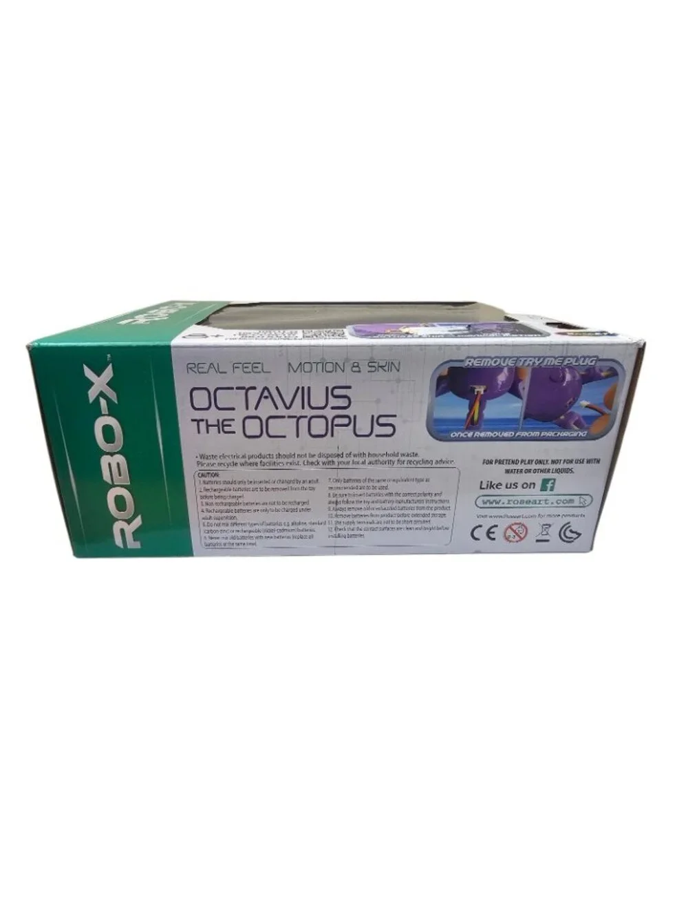 ROBO-X Octavius The Octopus Interactive Robotic Toy By Rose Art NIB